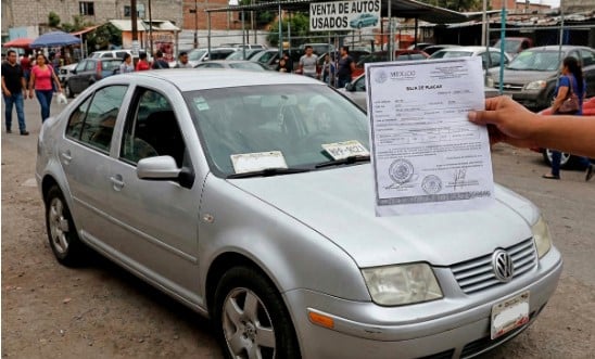 ¿Compraste un auto usado con "Baja de Placas"? Cuidado